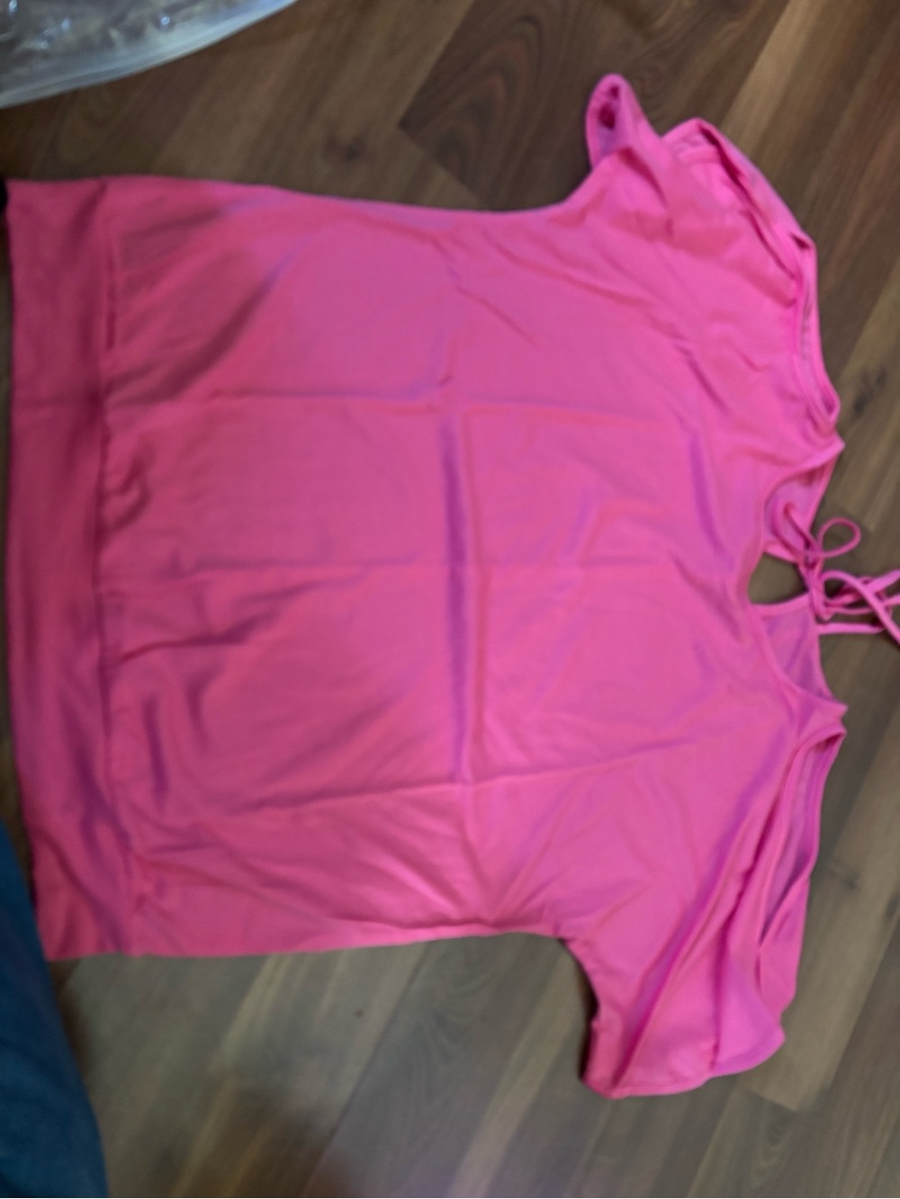 Everyday Cold-Shoulder Women’s Top - Pink
